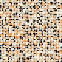 Abstract Geometric Pattern generative computational art illustration