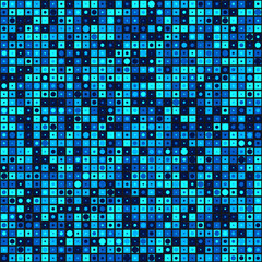 Abstract Geometric Pattern generative computational art illustration