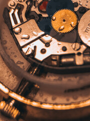 old watch mechanism