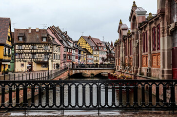 La Petite Venice en Colmar, Francia