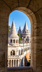 Fototapeta premium Fisherman's Bastion in Budapest, Hungary