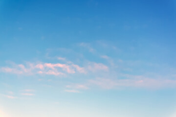 blurred purple blue clouds in the sky