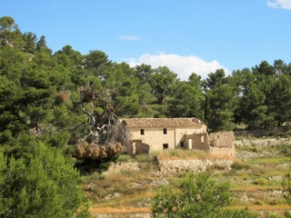 abandoned Spanish finca