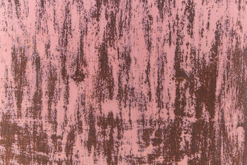 abstract brown background on metal surface