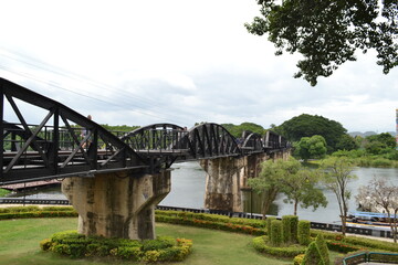 Fototapeta na wymiar pont riviere Kwai