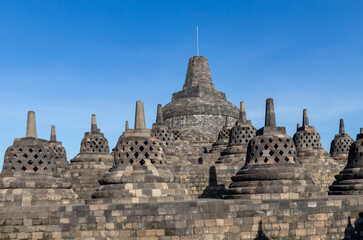 Temple de Borobudur, Indonésie