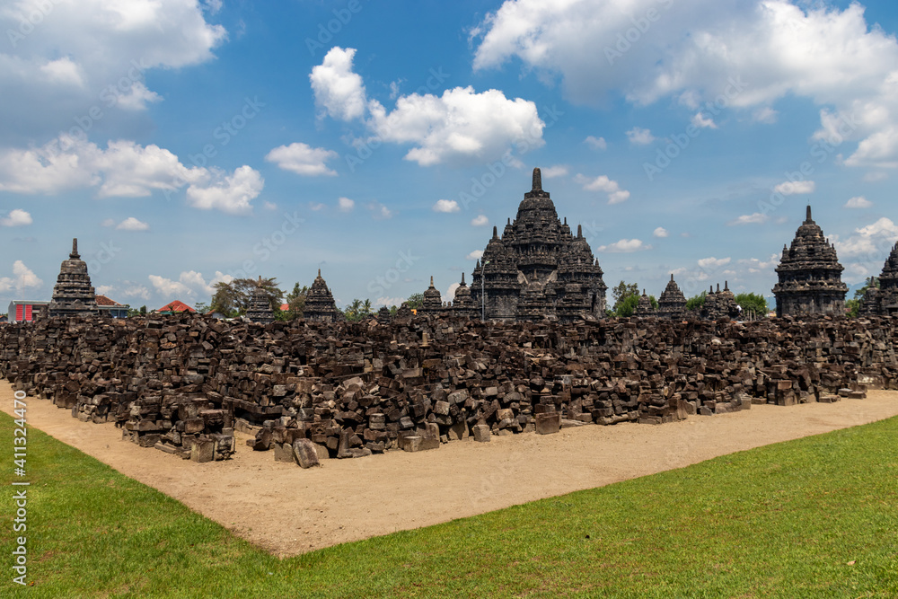 Canvas Prints Temples de Prambanan, Indonésie