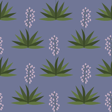 Seamless Yucca Pattern