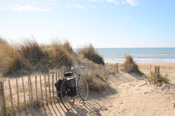 Carnon Plage, a seaside resort in the south of Montpellier 
