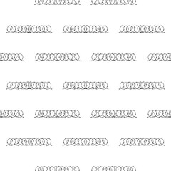 barbed wire Vector Icon Illustration on white background. Trendy Icon seamless pattern background 