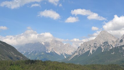 Snow and ice in the Alps