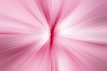 Abstract surface blur radial zoom in pink and white tones. Abstract pink background with radial,...