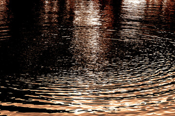 Fototapeta na wymiar Abstract image of the surface of water