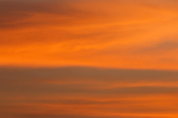 beautiful colorful sky and cloud in twilight time background