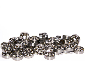 Many deep groove ball bearings - machine elements