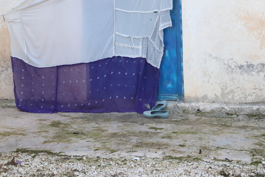 Clothes Drying In The Sun