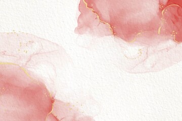 elegant pink alcohol ink abstract fluid painting background