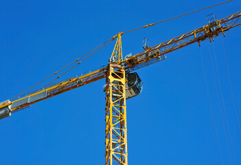 Construction tower crane
