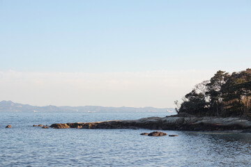 横須賀 燈明堂より眺める東京湾