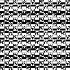 The unique of beautiful black white pattern.
