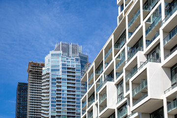 Naklejka premium Toronto Condominium in a trendy district.