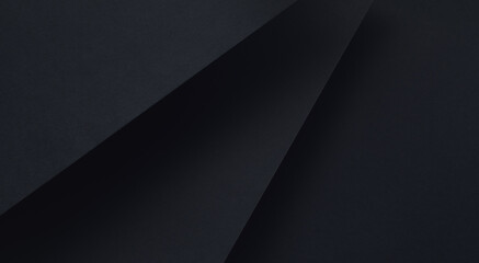 Minimalistic black flat lay background