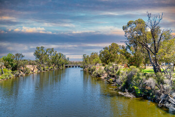 The Avon River is a tributary of the Swan River, the Avon flows 240 kilometres from source to mouth