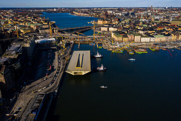 Fototapeta premium Replys Guldbron in Stockholm Sweden