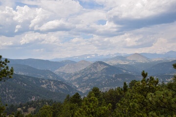 Fototapeta premium view from the mountain