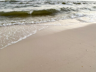 footprints on the beach