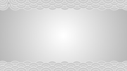 Chinsese Wave Sea Pattern Background