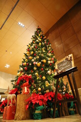 christmas tree with presents