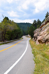 Fototapeta premium road in the mountains