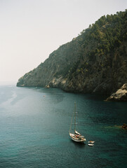 Mediterranean Ship in Bay