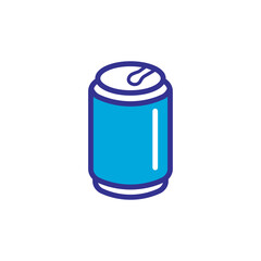 drink can icon vector design trendy