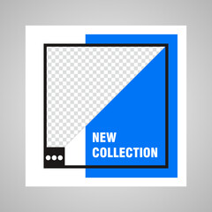 Set of sale banner template design. Editable post template social media banners for digital marketing. Vector illustration.