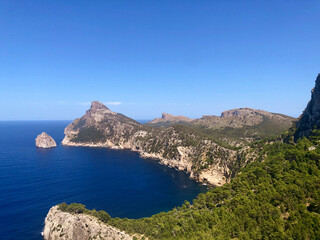 Fototapeta na wymiar Cap de Formenter, Mallorca