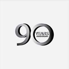 Anniversary Modern Stamp Seal for Birthday Wedding Party