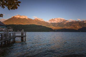 Saint Jorioz, lac d'Annecy, haute Savoie