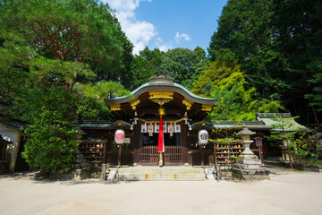 Fototapeta na wymiar 京都　八木神社の本殿