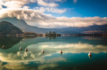 Duingt, haute Savoie