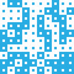 Abstract Geometric Pattern generative computational art illustration