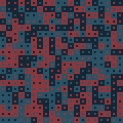 Abstract Geometric Pattern generative computational art illustration