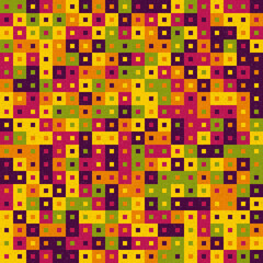 Abstract Geometric Pattern generative computational art illustration