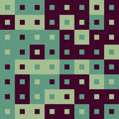 Abstract Geometric Pattern generative computational art illustration