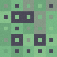 Abstract Geometric Pattern generative computational art illustration