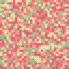 Fototapeta premium Abstract Geometric Pattern generative computational art illustration