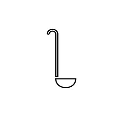 icon of the ladle. vector image