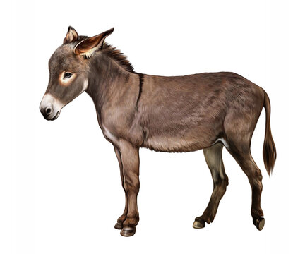 The donkey (Equus asinus)