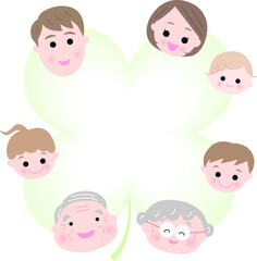 三世代家族クローバー